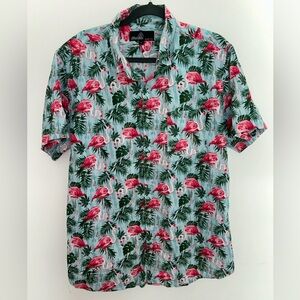 Molokai Flamingo Aloha Shirt